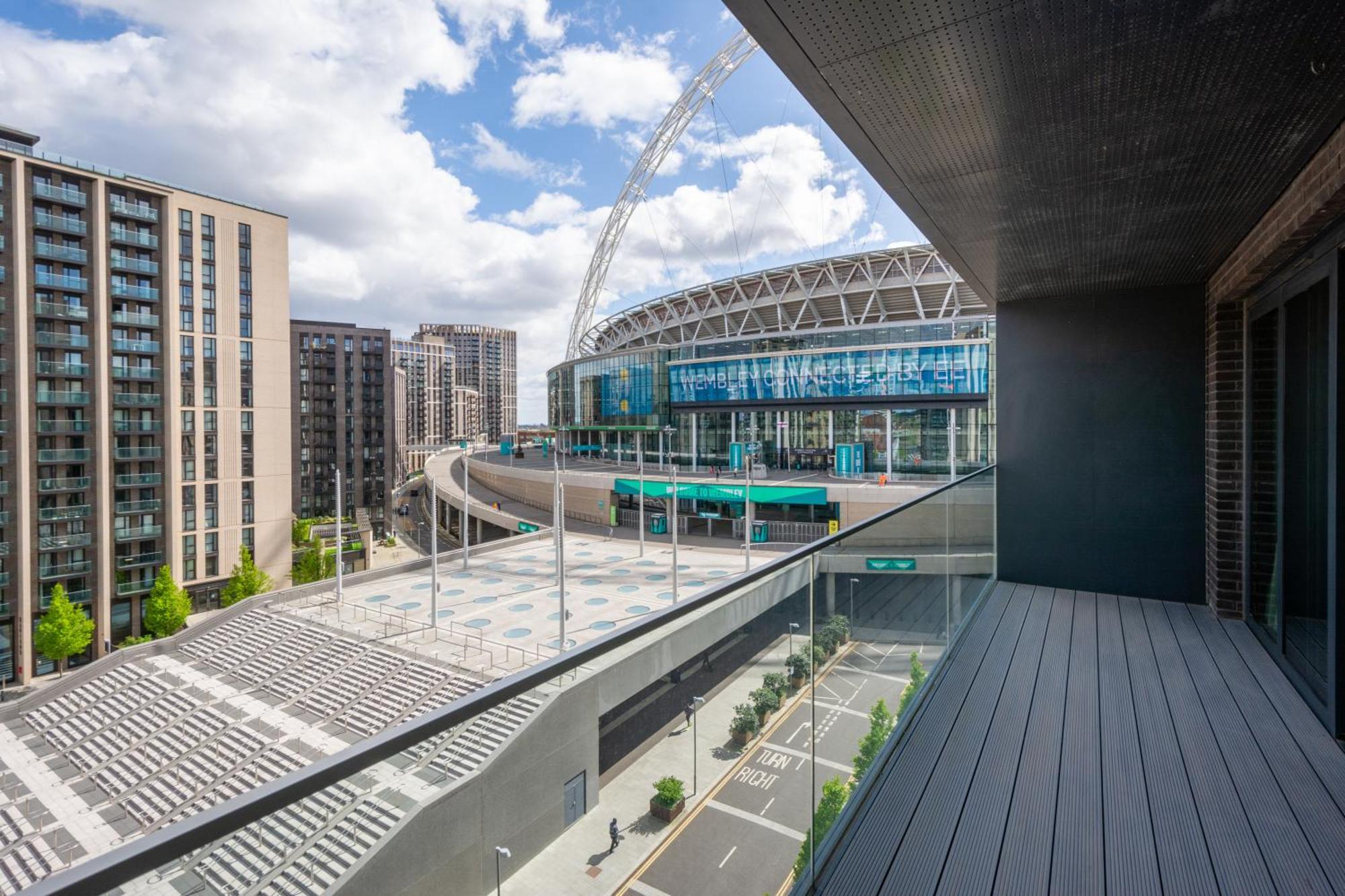 Mysquare State-Of-The-Art 1 Bedroom Apartments Near Wembley Park London Exteriör bild