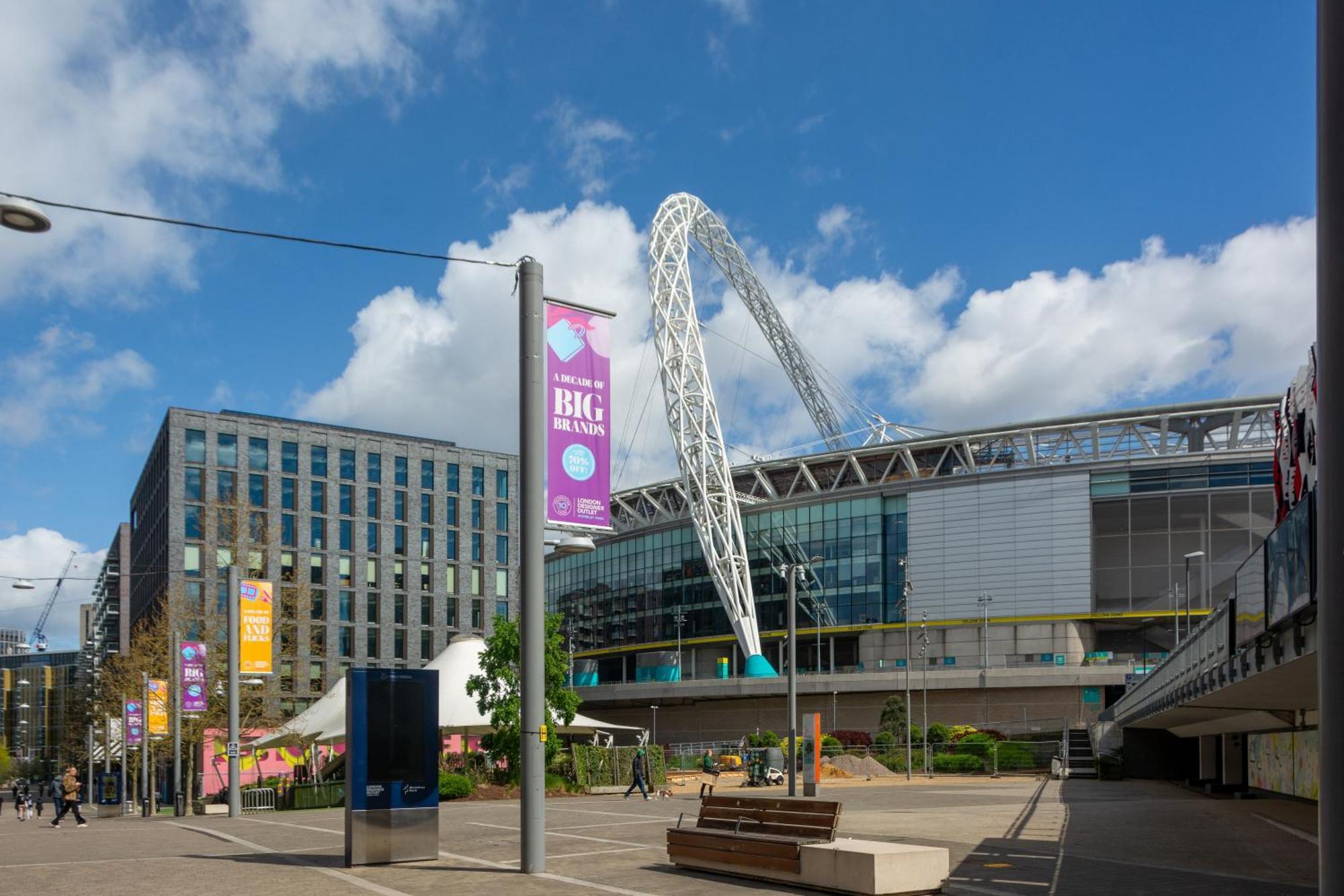 Mysquare State-Of-The-Art 1 Bedroom Apartments Near Wembley Park London Exteriör bild