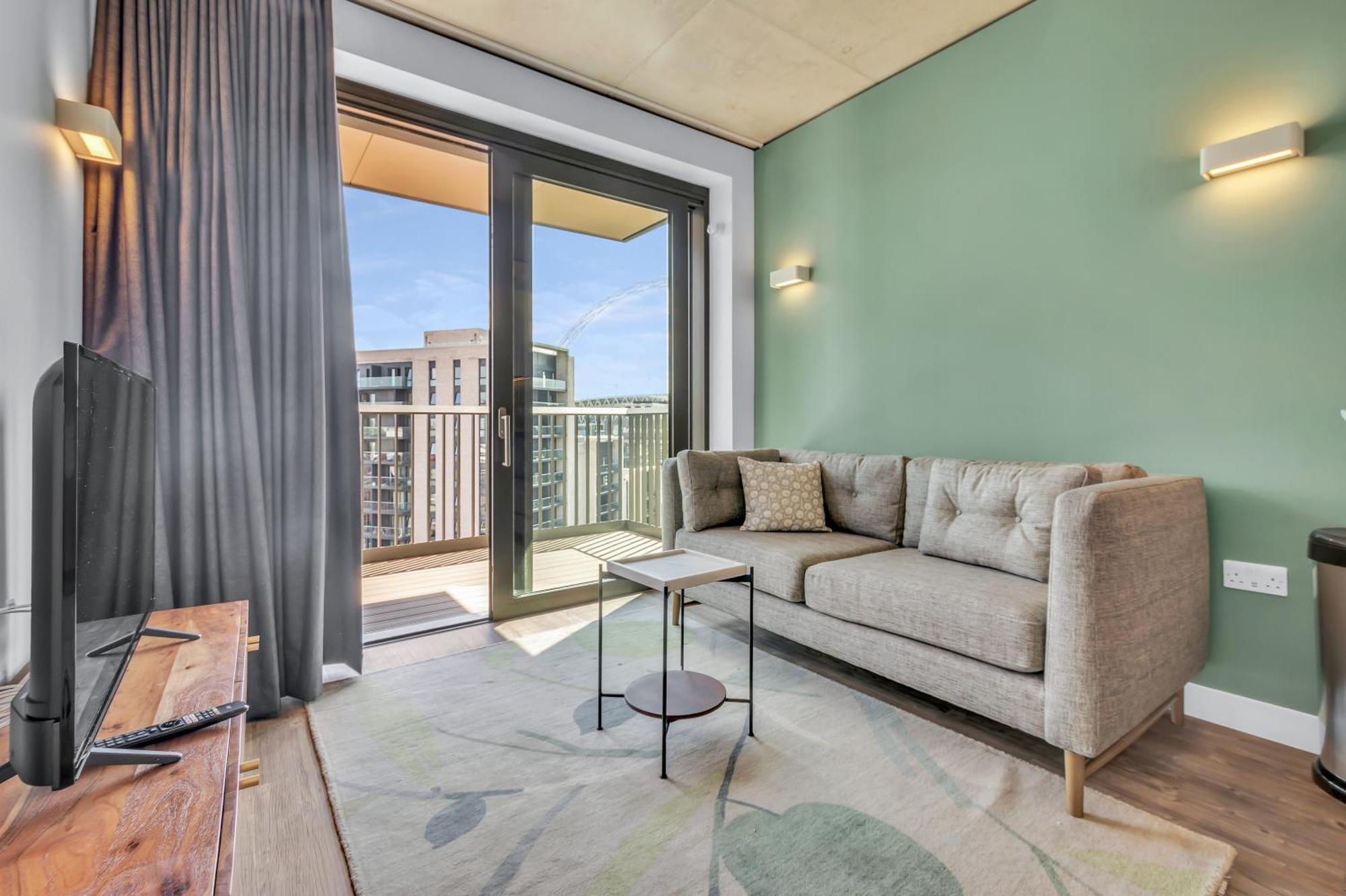Mysquare State-Of-The-Art 1 Bedroom Apartments Near Wembley Park London Exteriör bild