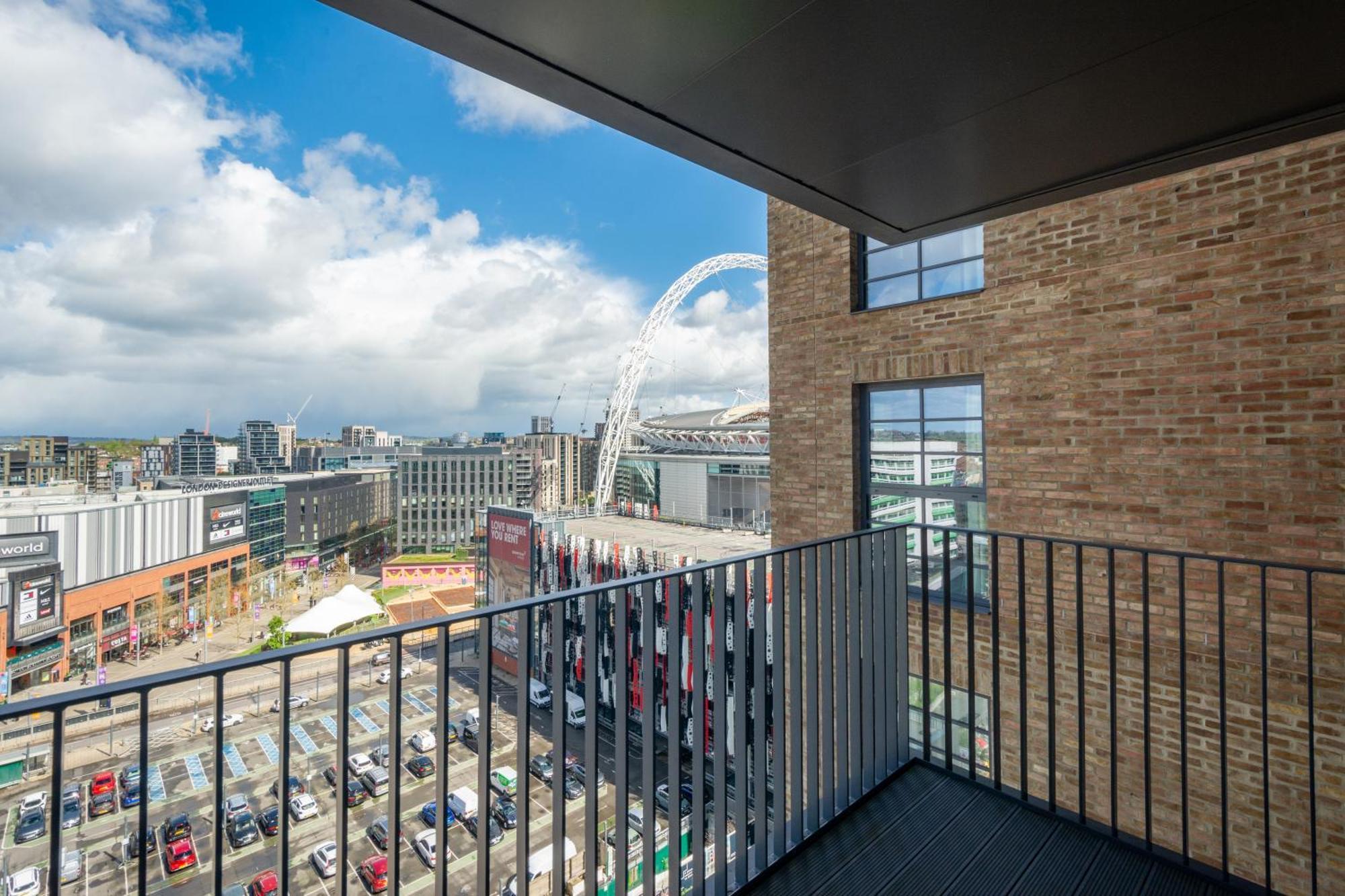 Mysquare State-Of-The-Art 1 Bedroom Apartments Near Wembley Park London Exteriör bild