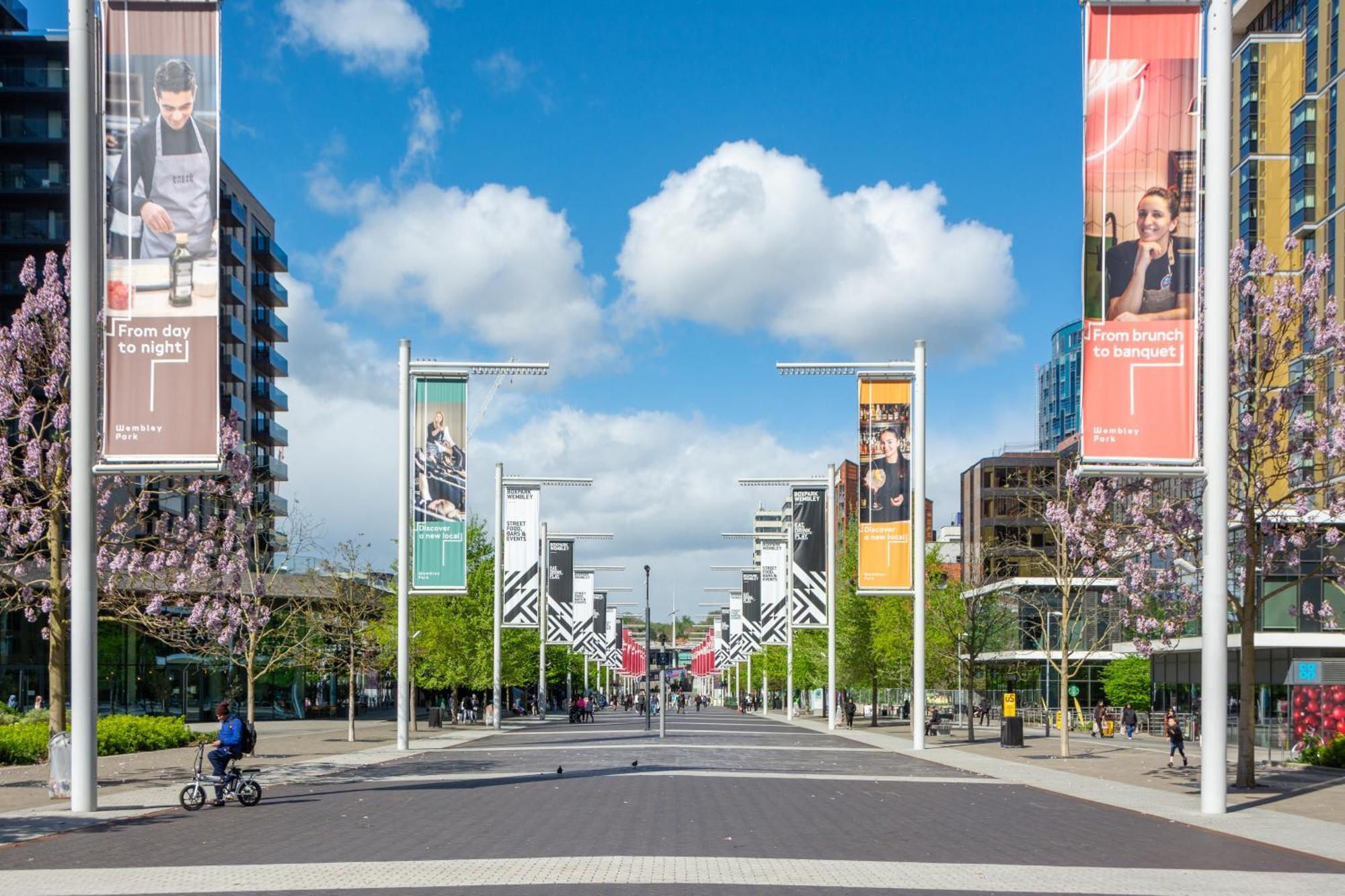 Mysquare State-Of-The-Art 1 Bedroom Apartments Near Wembley Park London Exteriör bild