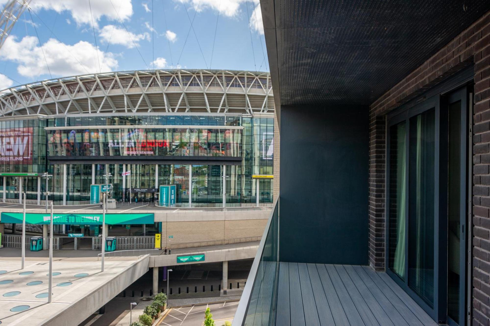Mysquare State-Of-The-Art 1 Bedroom Apartments Near Wembley Park London Exteriör bild