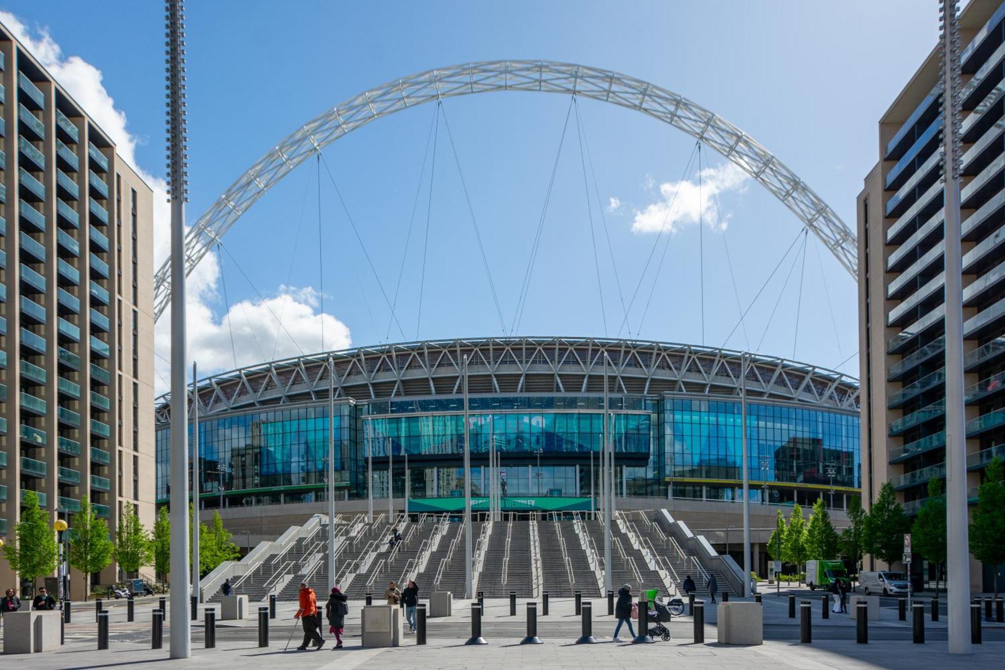 Mysquare State-Of-The-Art 1 Bedroom Apartments Near Wembley Park London Exteriör bild