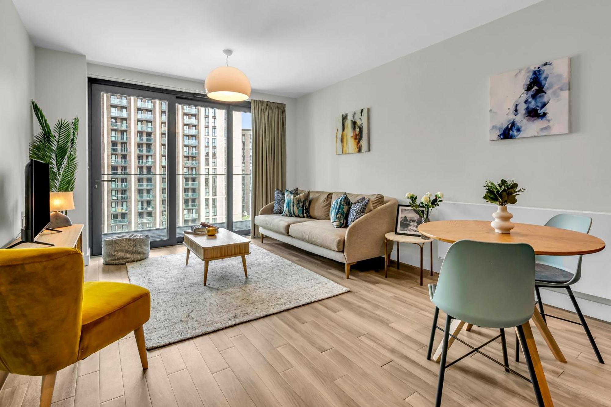 Mysquare State-Of-The-Art 1 Bedroom Apartments Near Wembley Park London Exteriör bild